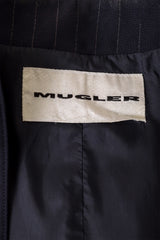 ruffle suit set by Mugler label @ Recess LA