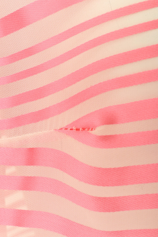 stripe silk top by Chanel on mannequin pull @ Recess LA