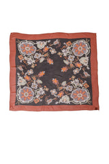 Vintage Gianni Versace Sheer Midnight Floral Scarf @ Recess LA