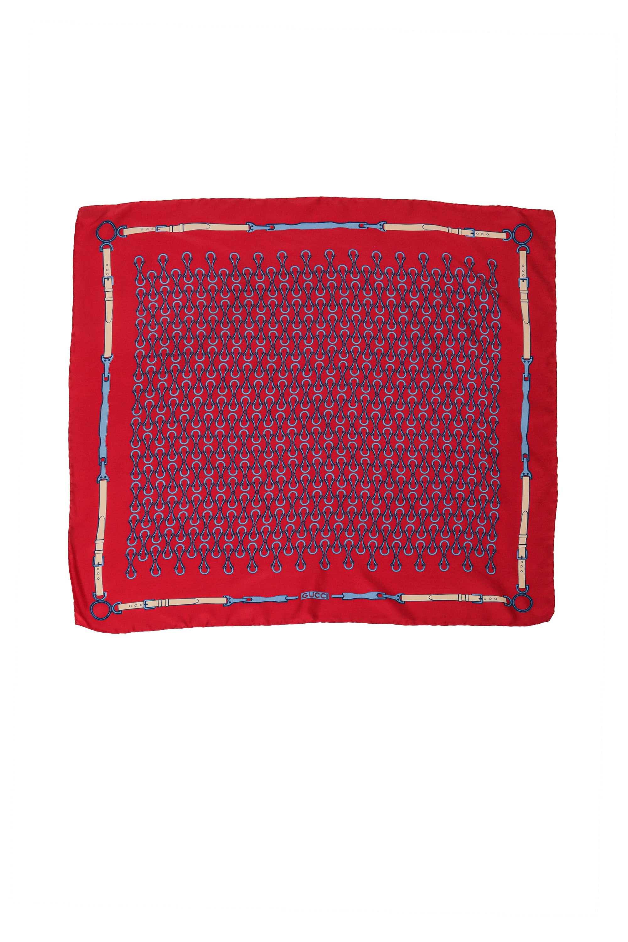 Vintage Gucci Belt Border Scarf @ Recess LA