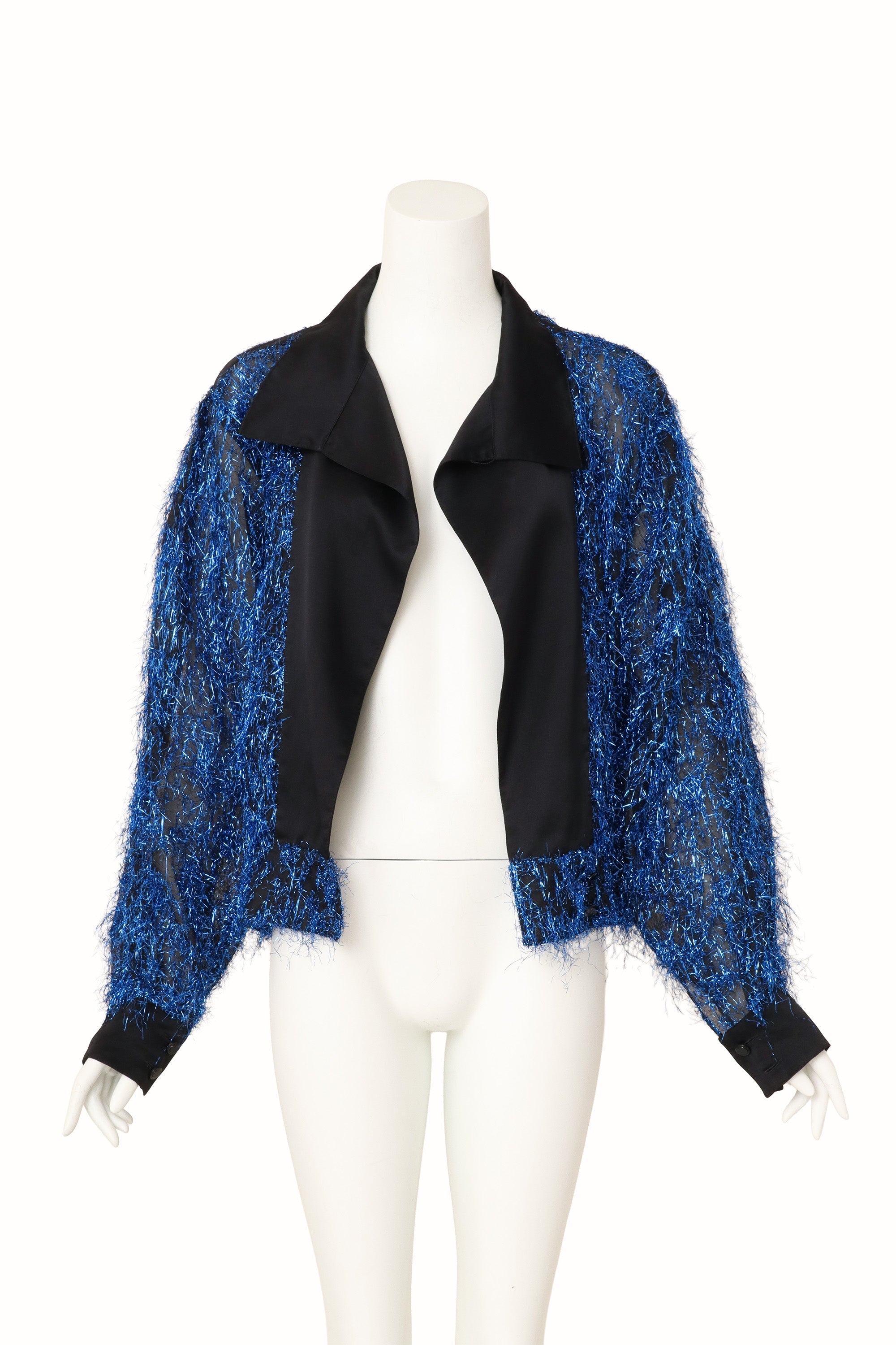 tinsel fringe top by Krizia on mannequin open @ Recess LA