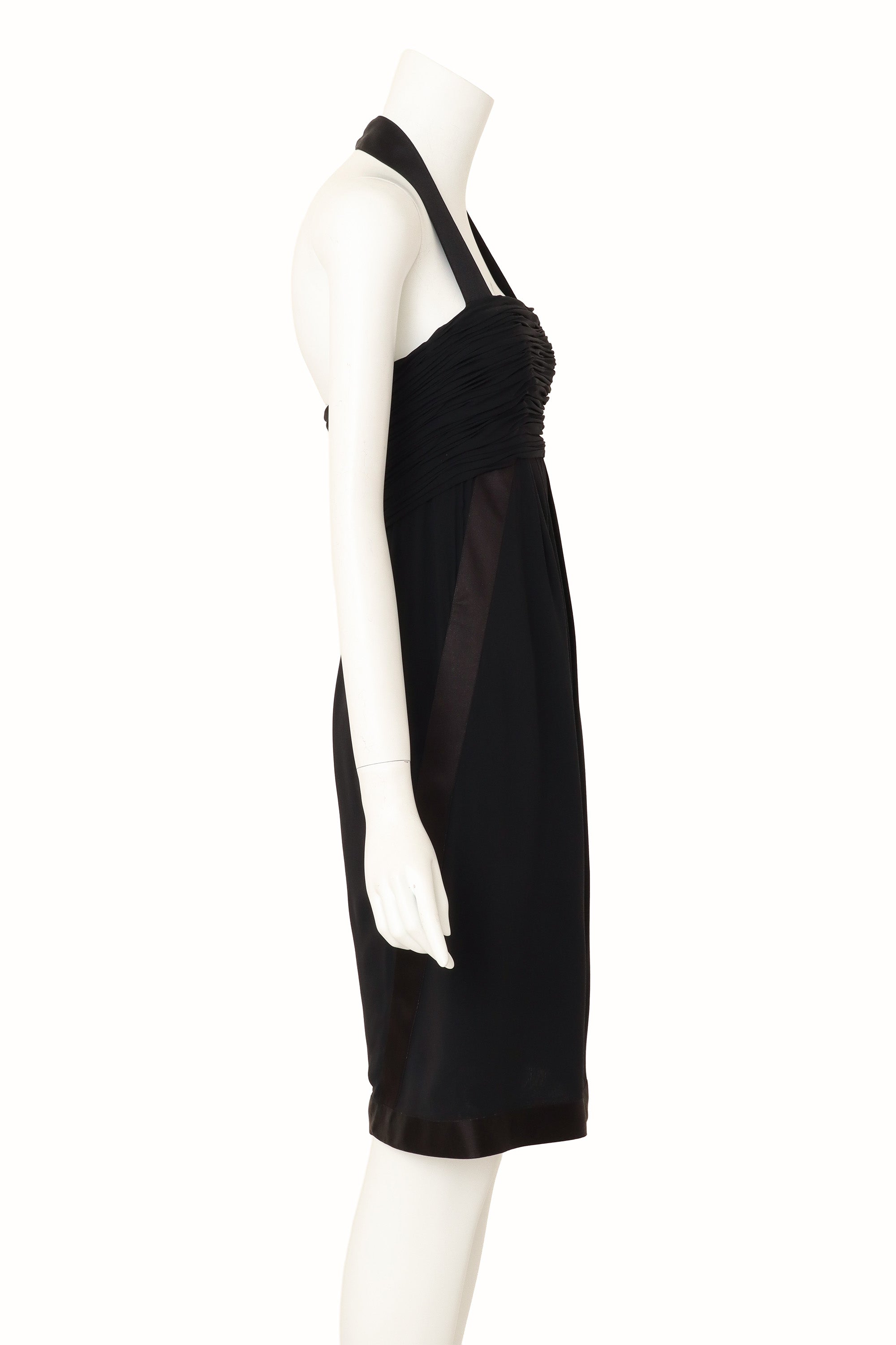 halter cocktail dress by Chanel on mannequin side @ Recess LA