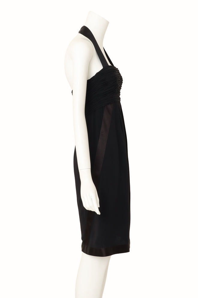 halter cocktail dress by Chanel on mannequin side @ Recess LA