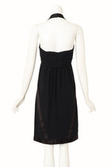 halter cocktail dress by Chanel on mannequin back @ Recess LA