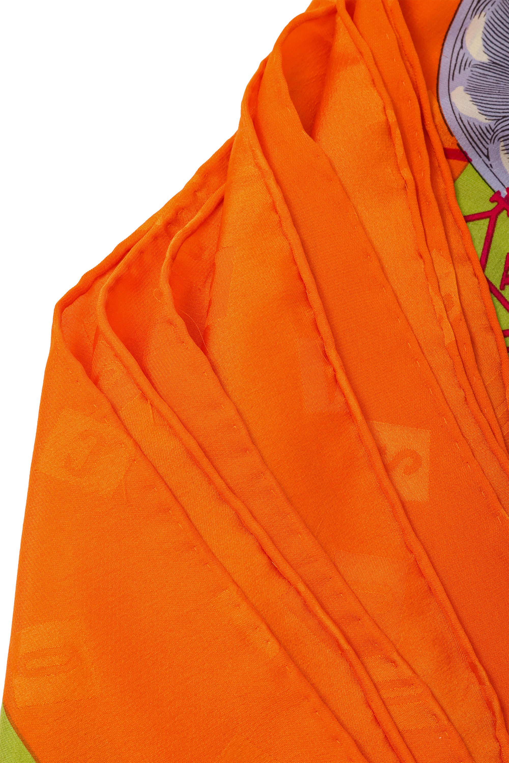 Vintage Moschino Large Zodiac Scarf edges @ Recess LA