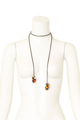 cluster lariat necklace by Daniel Swarovski on mannequin neck @ Recess LA