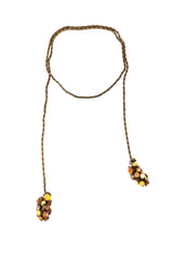 cluster lariat necklace by Daniel Swarovski @ Recess LA