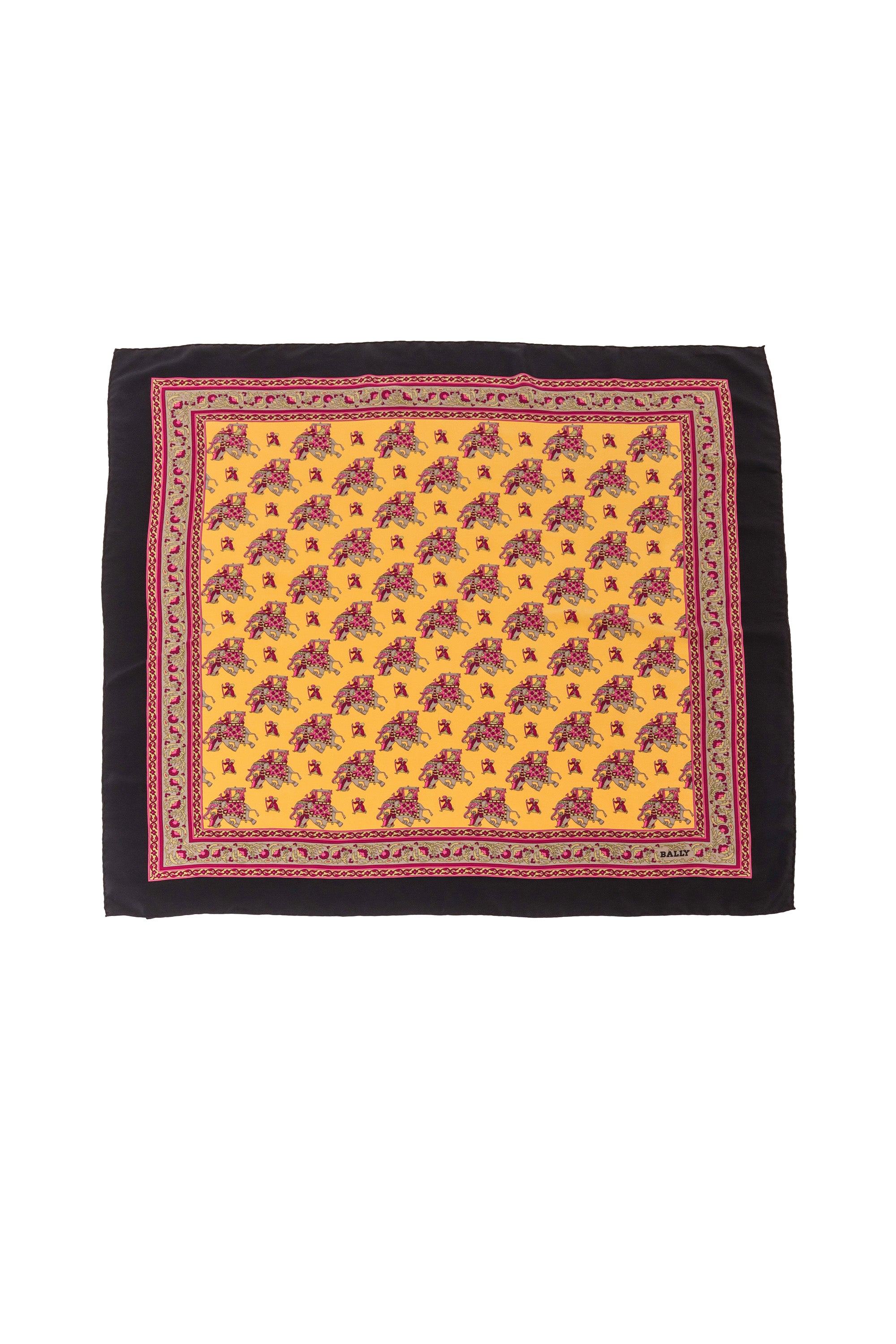 Vintage Bally Mahout Floral Scarf @ Recess LA