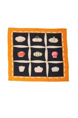 Vintage Bvlgari Davide Pizzigoni Mural Scarf @ Recess LA