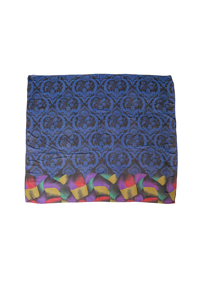 Vintage Gianni Versace Large Sheer Graphic Scarf @ Recess LA