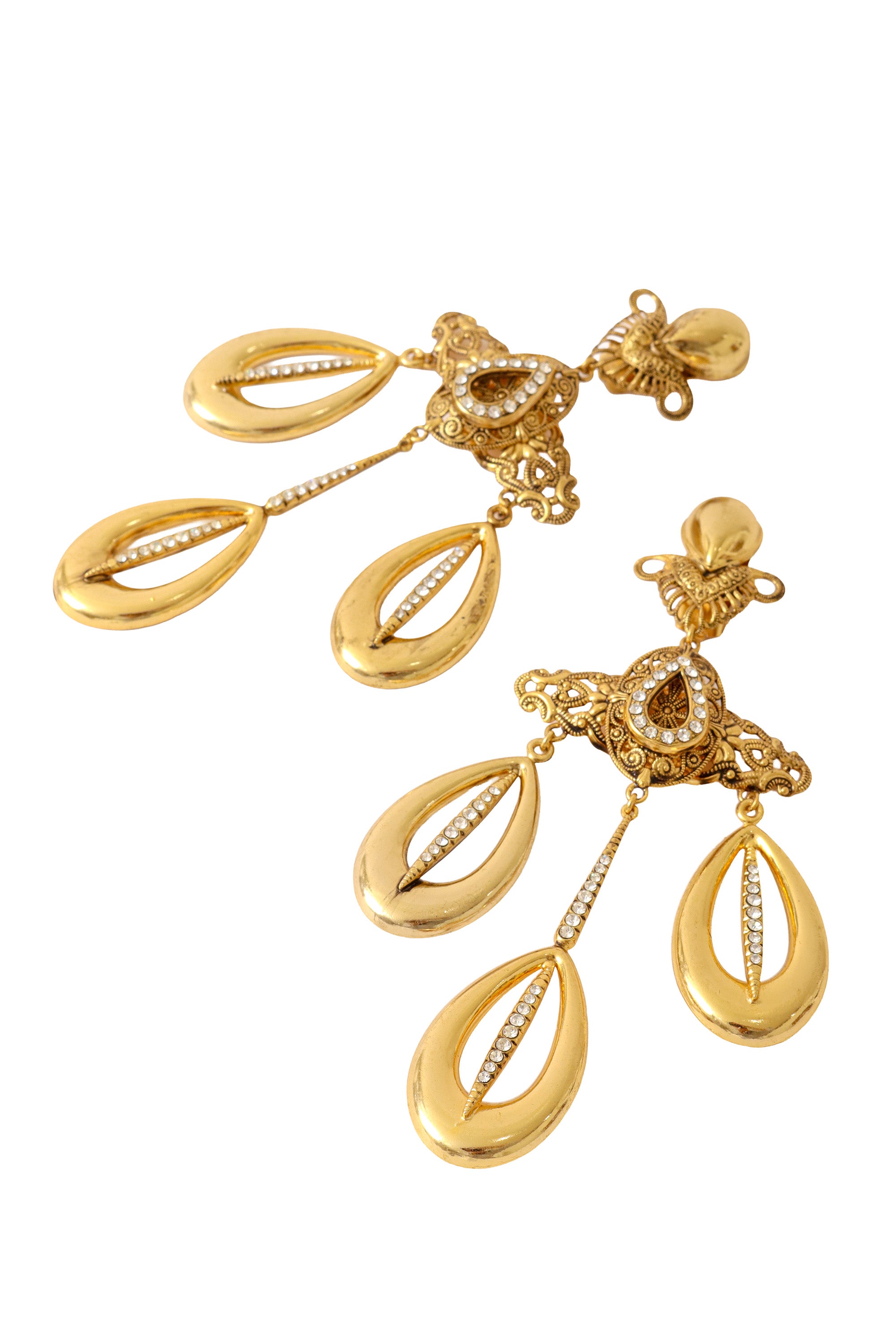 oval drop earrings by Nadir close @ Recess LA