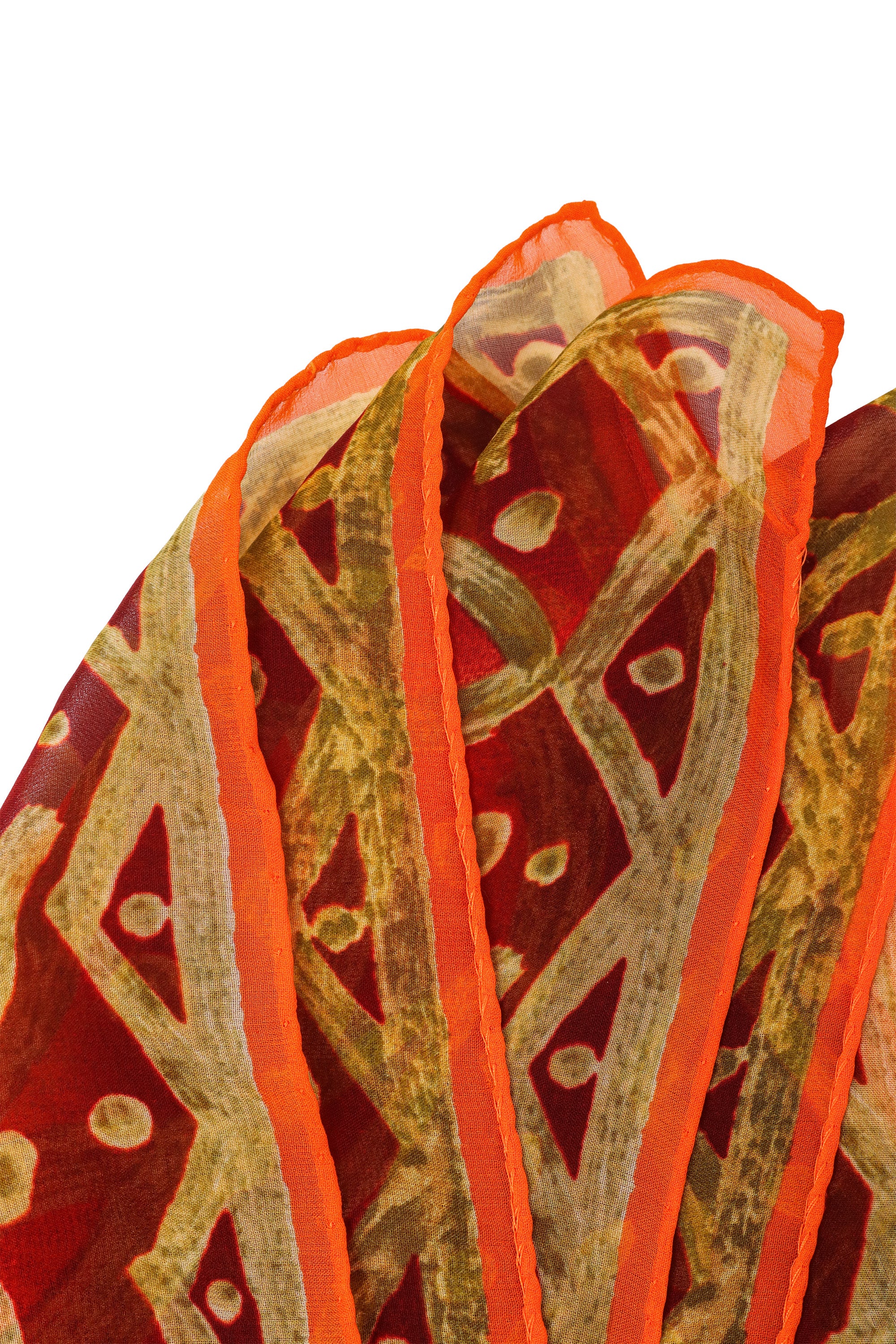 Vintage Missoni Filigree Vine Scarf edges @ Recess LA
