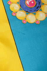 Vintage Cartier Jewel Paisley Chain Scarf hem mark @ Recess LA