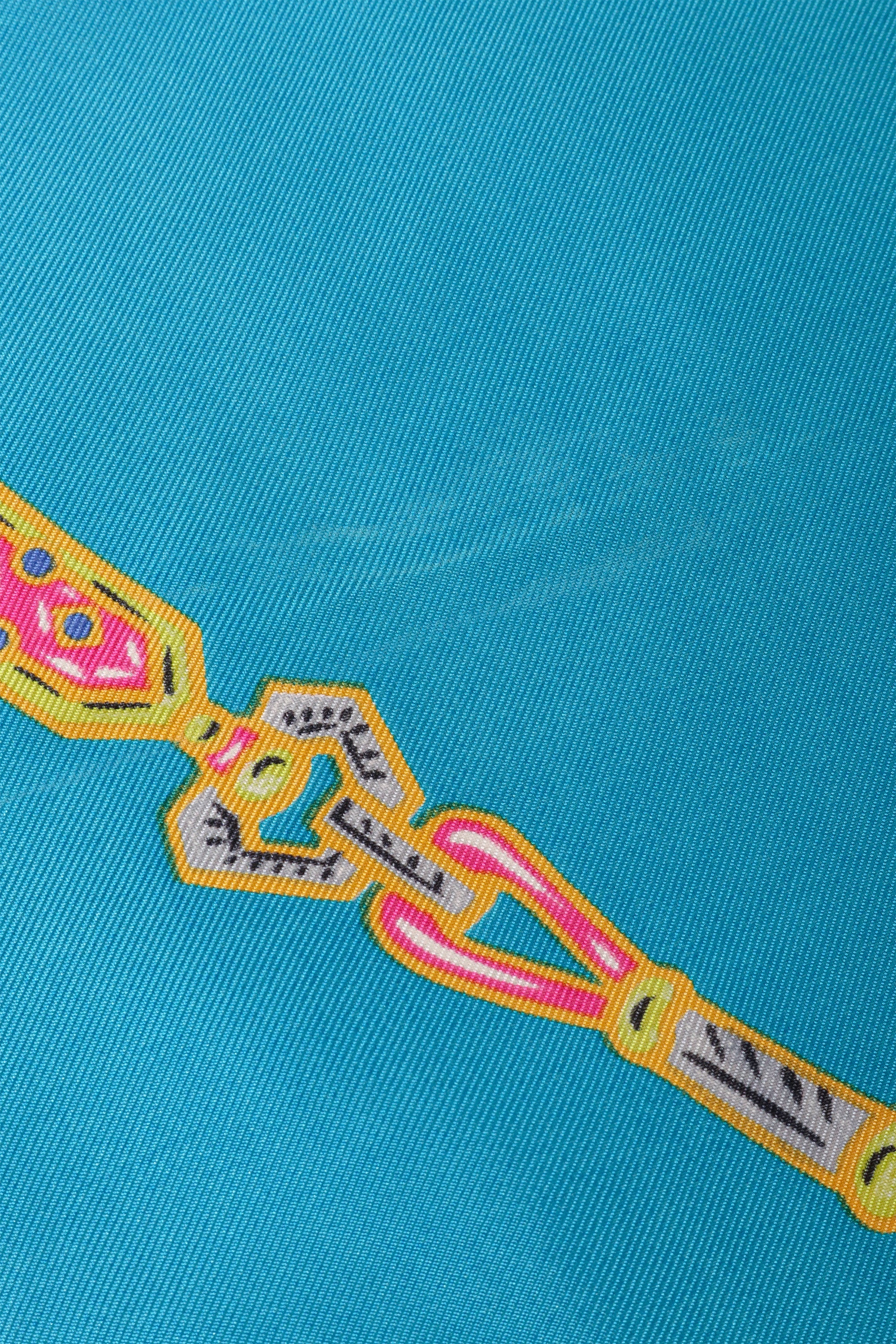 Vintage Cartier Jewel Paisley Chain Scarf discoloration 2 @ Recess LA