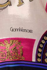 Musician Graffiti Scarf by Gianni Versace logo @ Recess LA