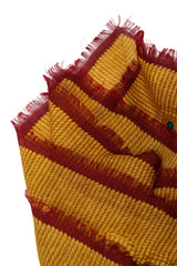 Large Jewel Filigree Fringe Scarf