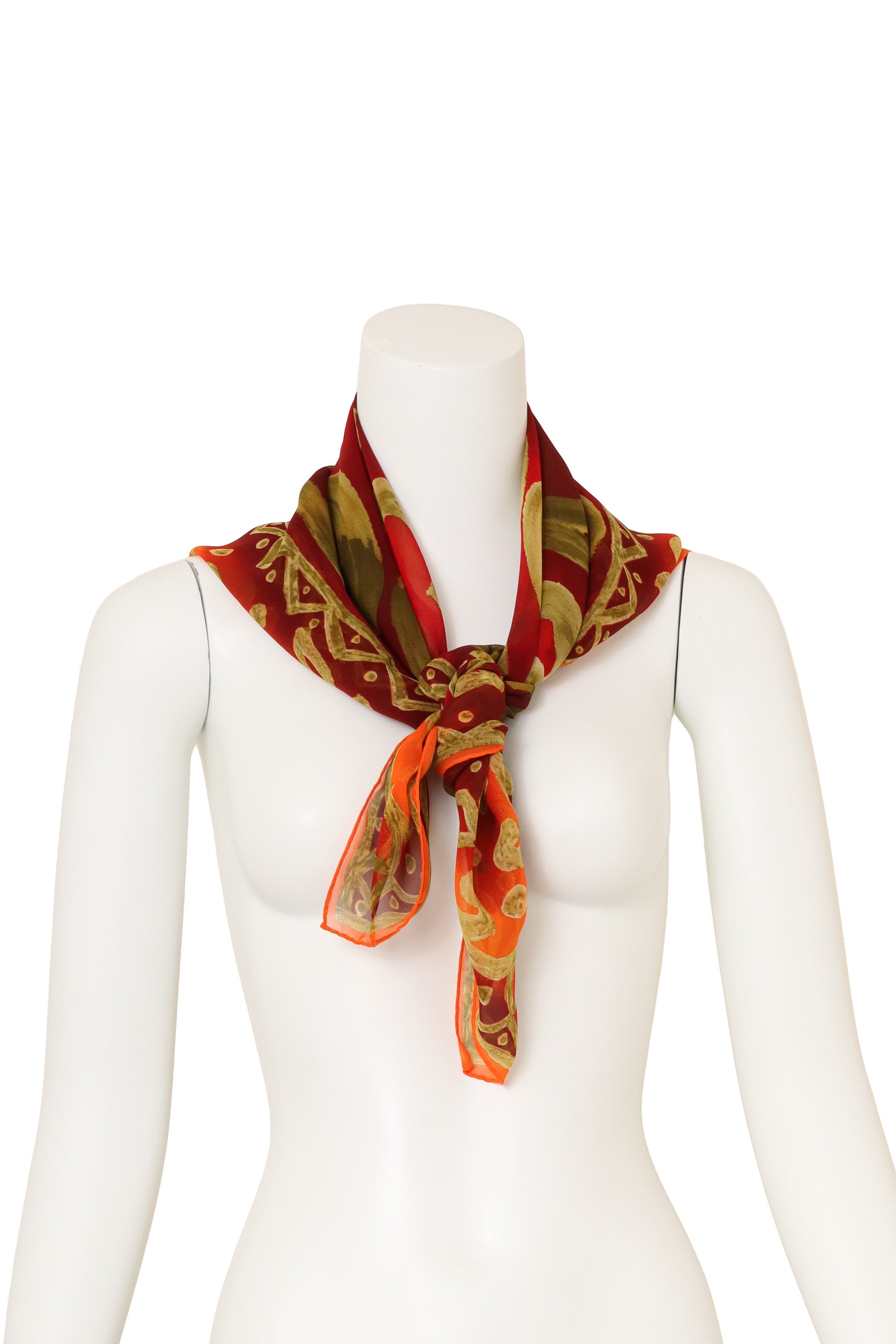 Vintage Missoni Filigree Vine Scarf on mannequin @ Recess LA