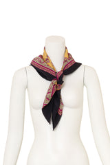 Vintage Bally Mahout Floral Scarf on mannequin @ Recess LA