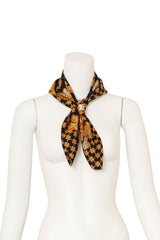 Vintage Lancel Baroque Clock Scarf on mannequin @ Recess LA