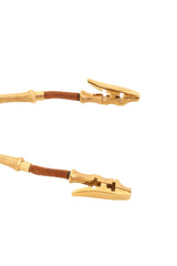 Vintage Hermes Halter Clip Bolo Necklace clips @ Recess LA