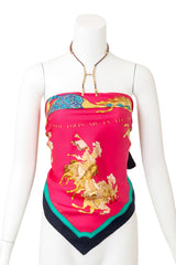 Vintage Hermes Halter Clip Bolo Necklace on mannequin @ Recess LA