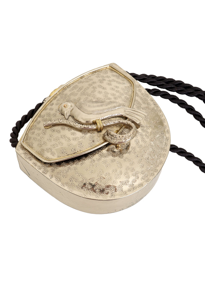 Vintage Manuel Vargo Artisan Silver Bird Bag close @ Recess LA