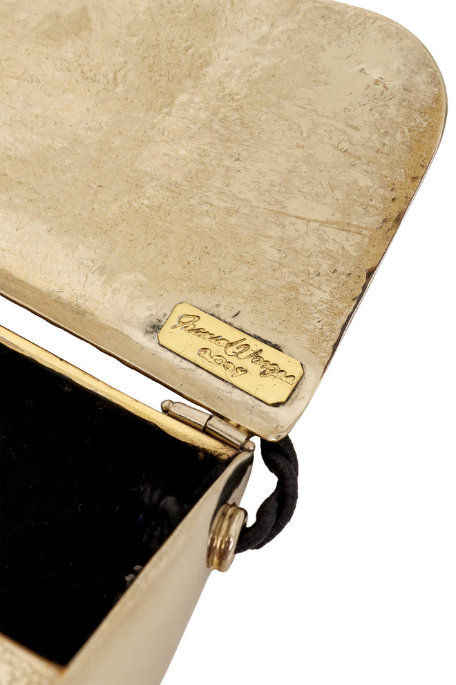 Vintage Manuel Vargo Artisan Silver Frog Bag signature @ Recess LA
