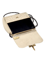 Vintage Manuel Vargo Artisan Silver Dragonfly Bag open @ Recess LA