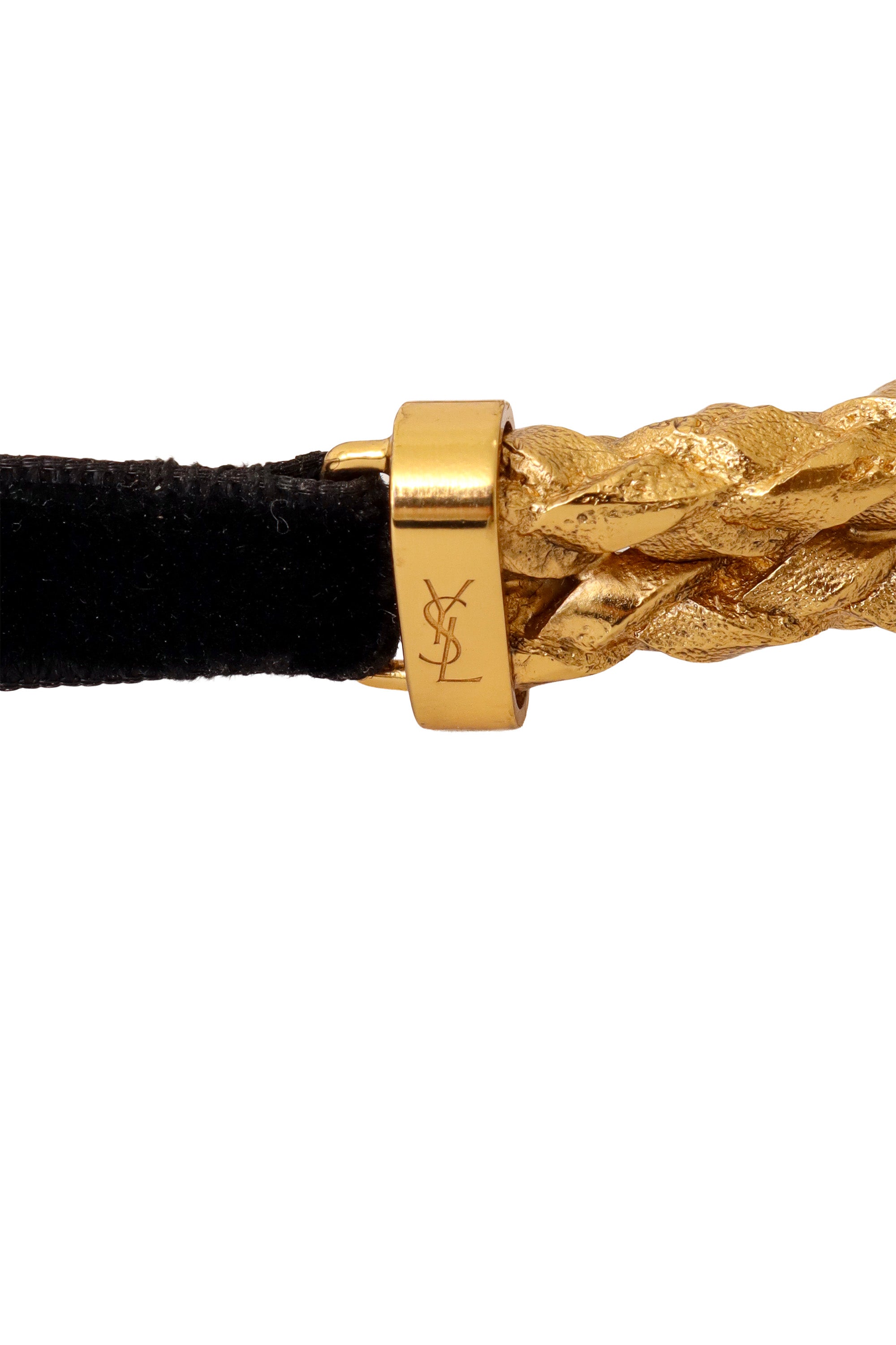 knot collar necklace by Yves Saint Laurent stamp @ Recess LA