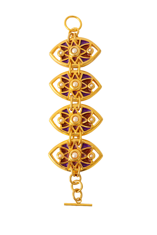 eye link bracelet by F. Volle @ Recess LA
