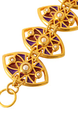 eye link bracelet by F. Volle close @ Recess LA