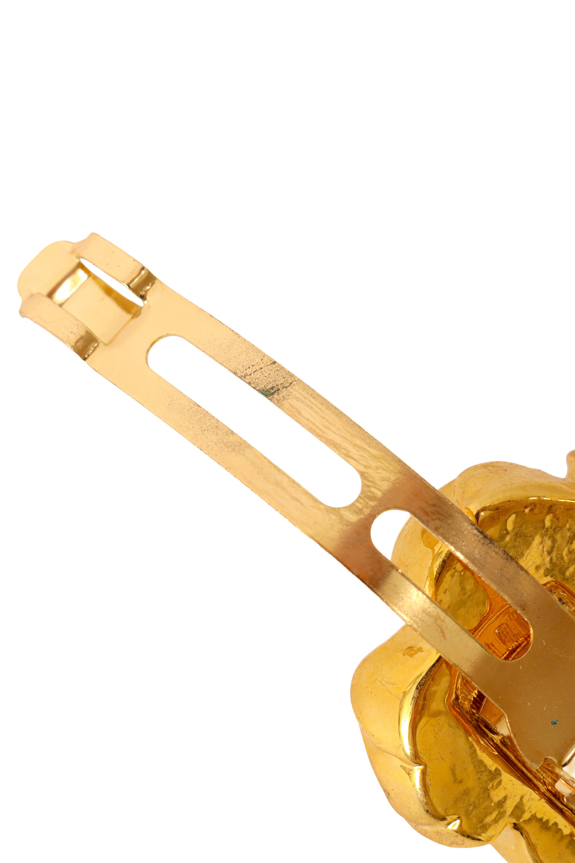 floral hair clip by F. Volle tarnish @ Recess LA