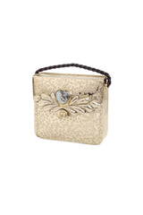 Vintage Manuel Vargo Artisan Silver Heart Stone Bag @ Recess LA