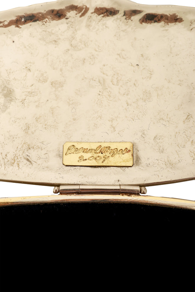 Vintage Manuel Vargo Artisan Silver Handbag signature @ Recess LA