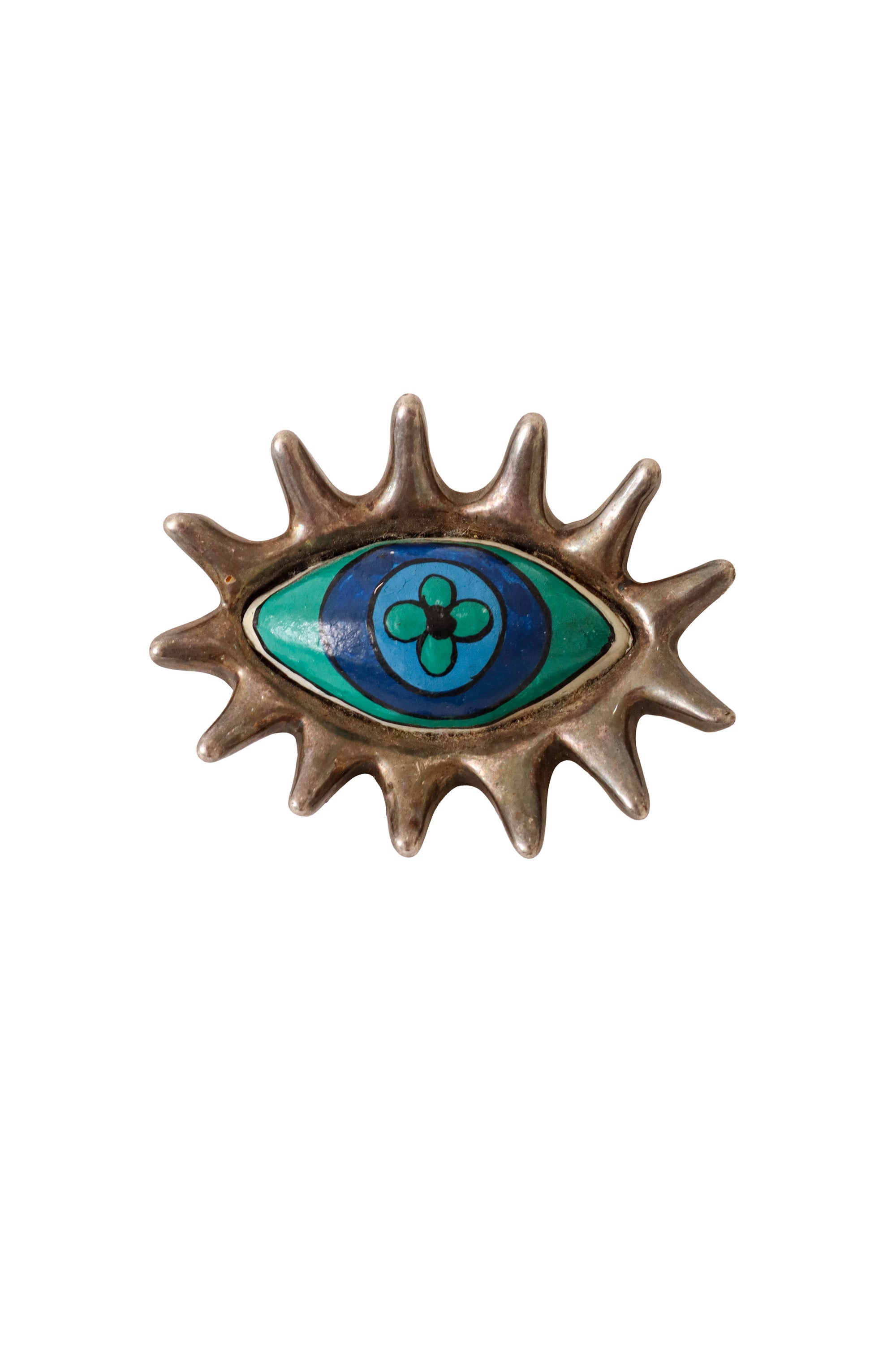 eye brooch by Alexis Lahellec @ Recess LA