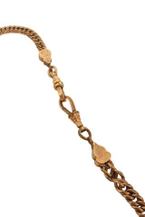 Unsigned Vintage Ecclectic Charm Drop Necklace @ Recess LA clasp 