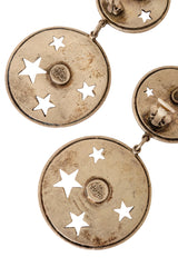 star disc earrings by La Tribu Rigaux signature @ Recess LA