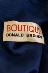 Vintage Donald Brooks Circle Stud Shirt Dress label @ Recess LA