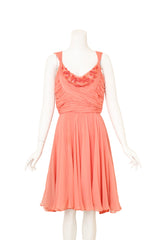 Vintage Terry Allen Beaded Chiffon Dress  on mannequin @ Recess LA