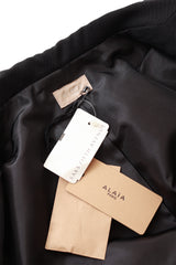 Wool Pleated Blazer Dress