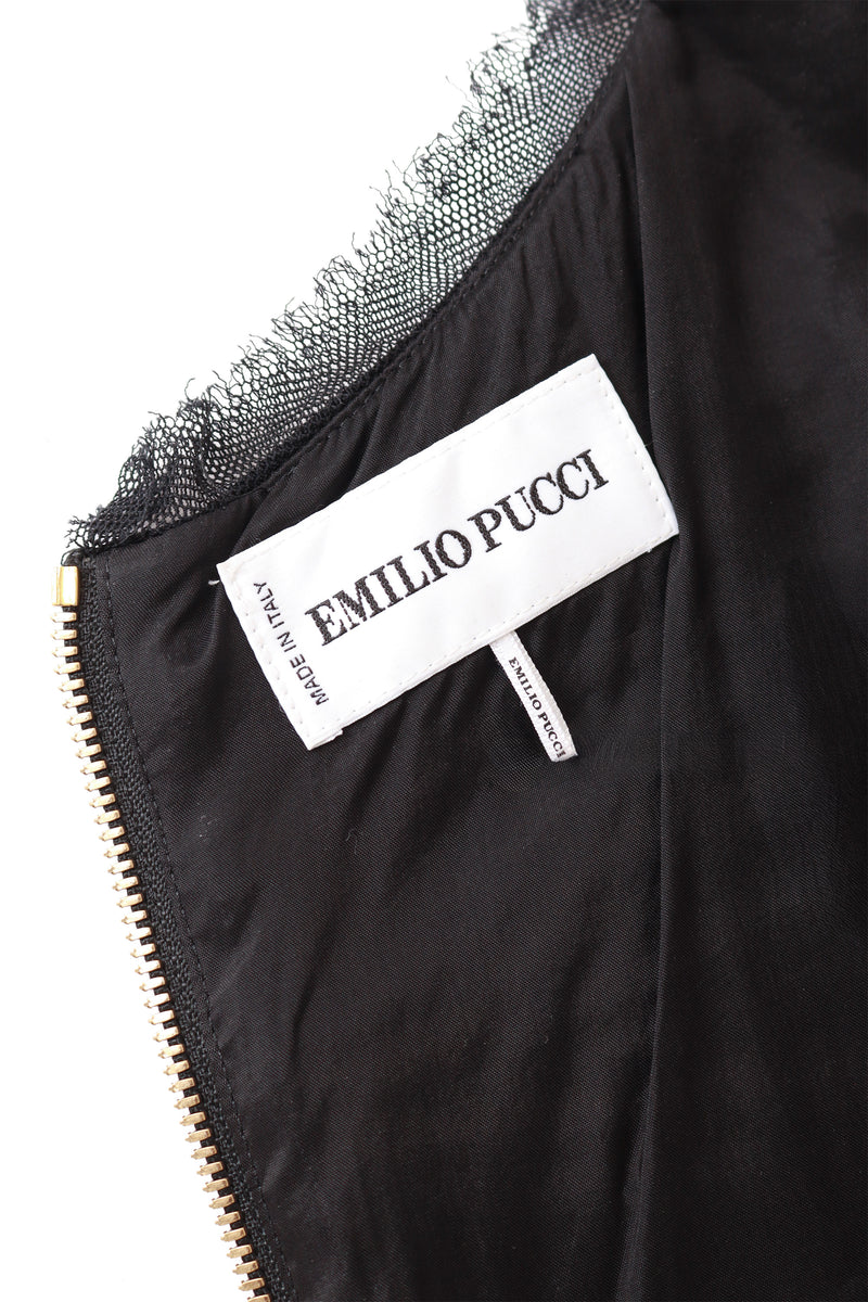 Mock-Neck Dress by Pucci label @ Recess LA