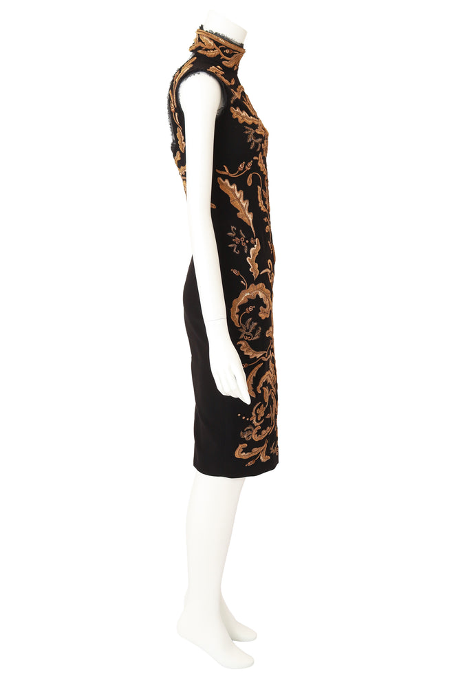 Mock-Neck Dress by Pucci on mannequin side @ Recess LA