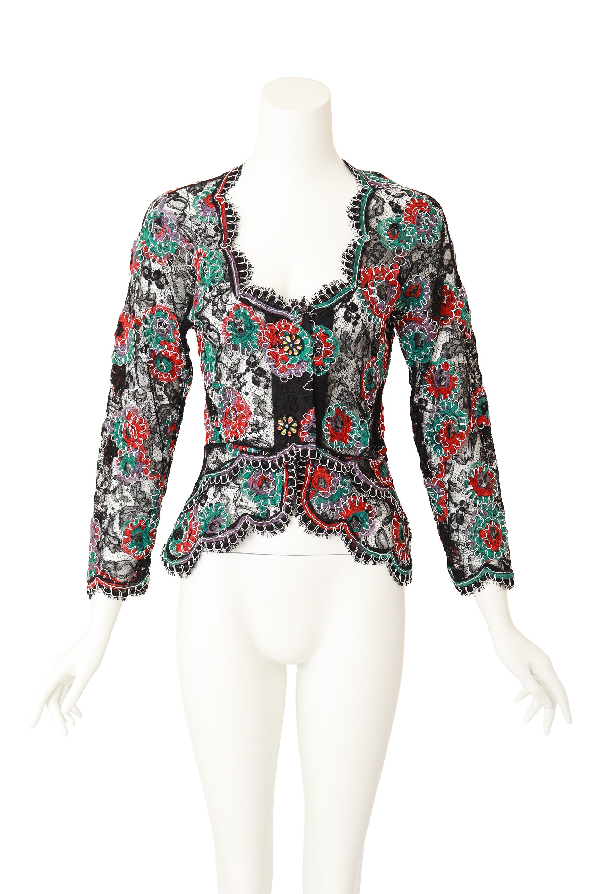 lace top by Geoffrey Beene on mannequin @ Recess LA