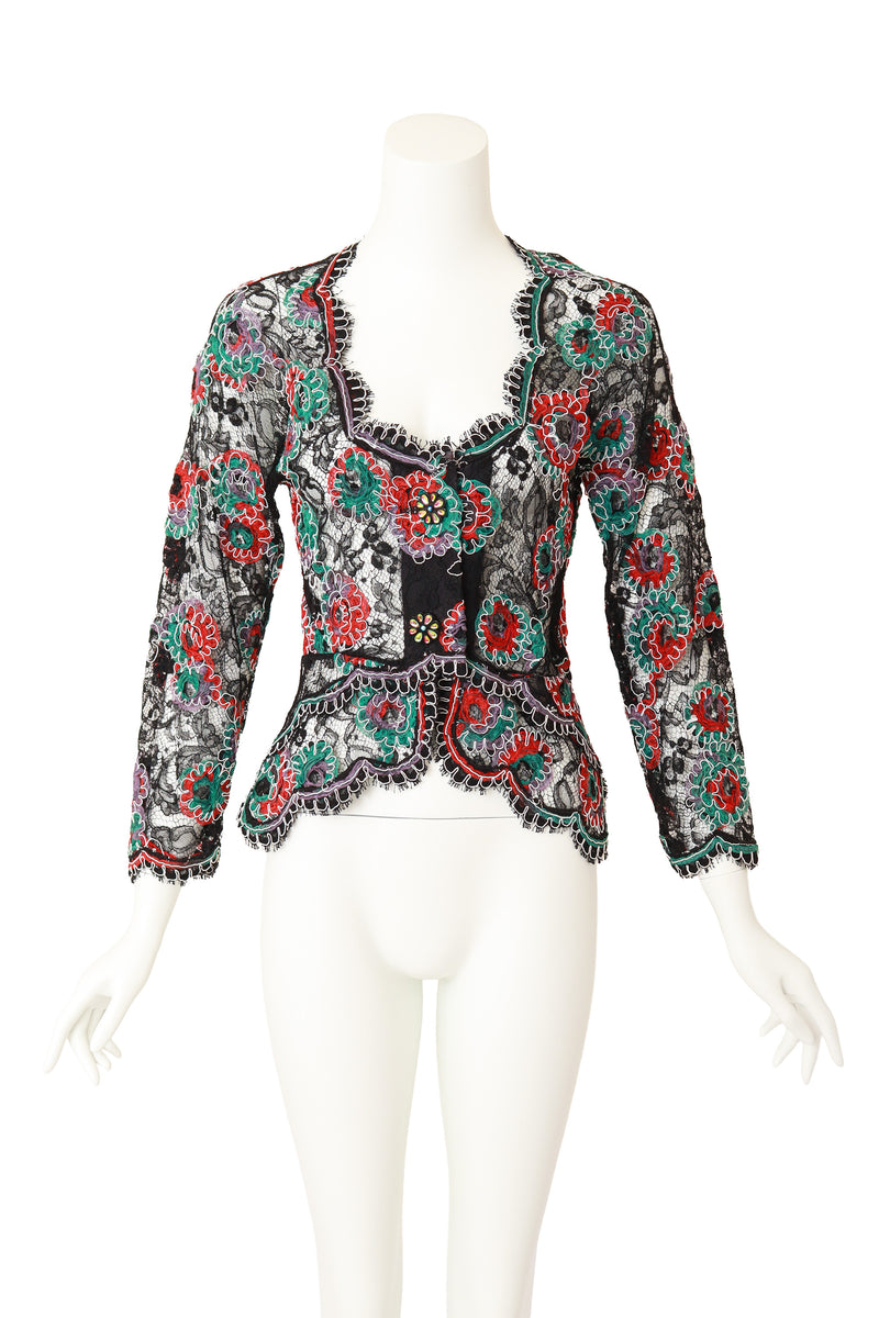 lace top by Geoffrey Beene on mannequin @ Recess LA