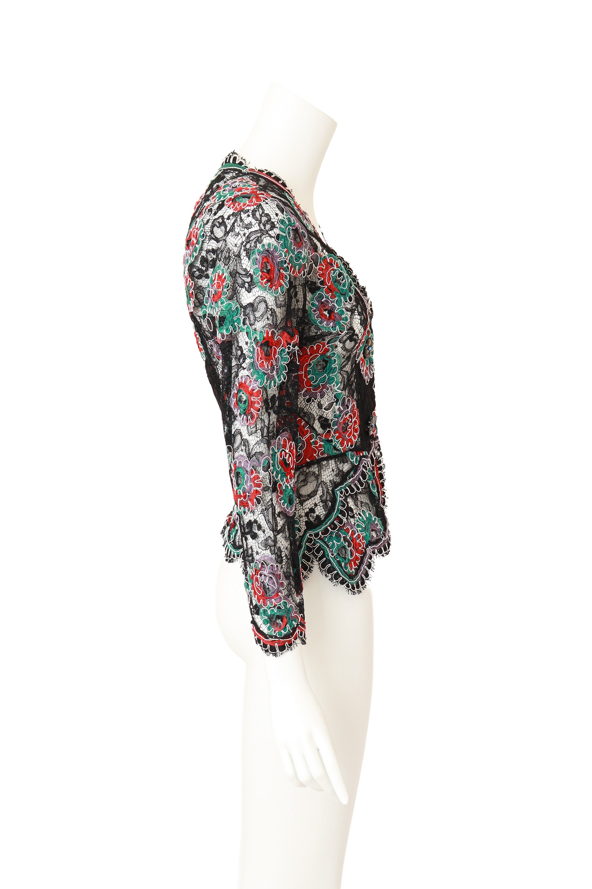 lace top by Geoffrey Beene on mannequin side @ Recess LA