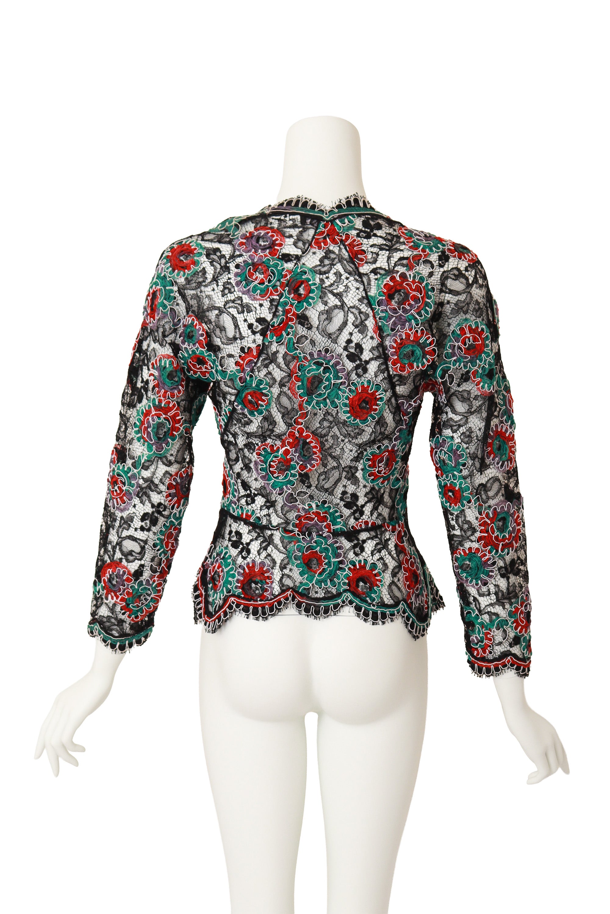 lace top by Geoffrey Beene on mannequin back @ Recess LA