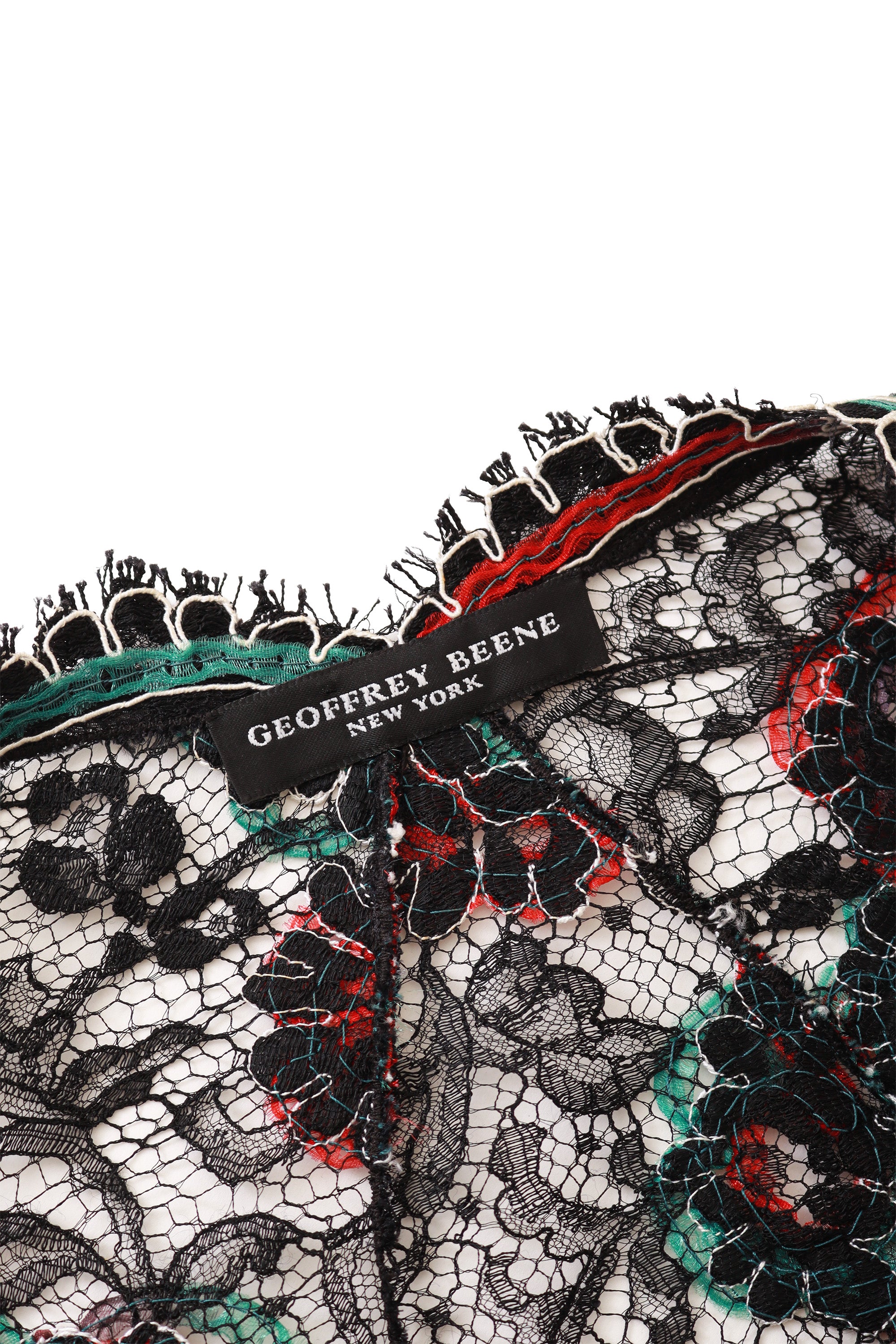 lace top by Geoffrey Beene label @ Recess LA