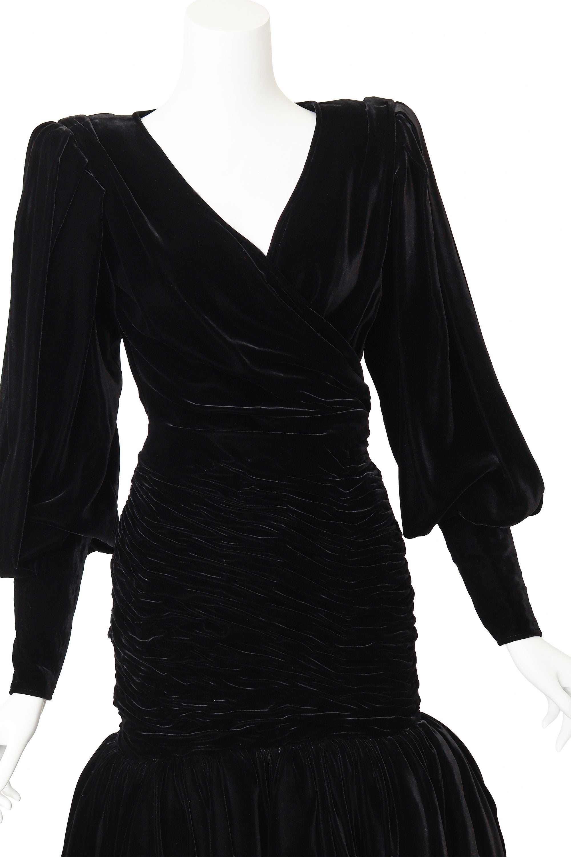 bubble dress by Ungaro on mannequin front close @ Recess LA