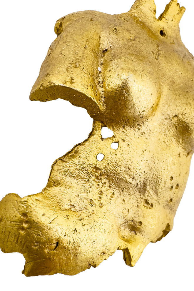 Vintage Female Torso Brooch detail @recess la