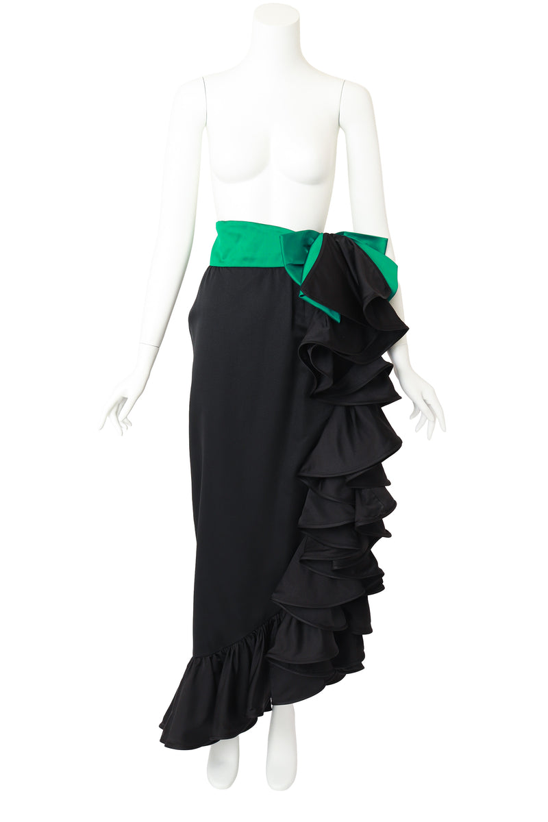 silk skirt by Valentino Night on mannequin @ Recess LA